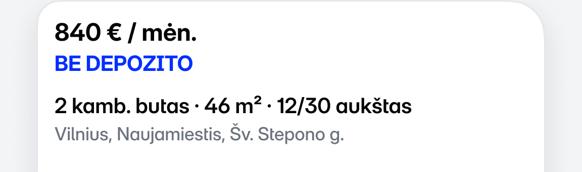 Be nereikalingų apžiūrų